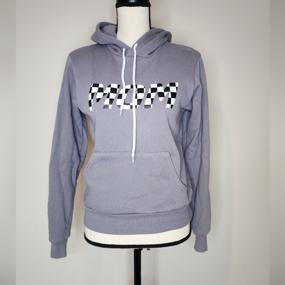Checkered MOM Hoodie